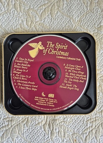 The Spirit of Christmas Şarkıları CD - Görsel 3