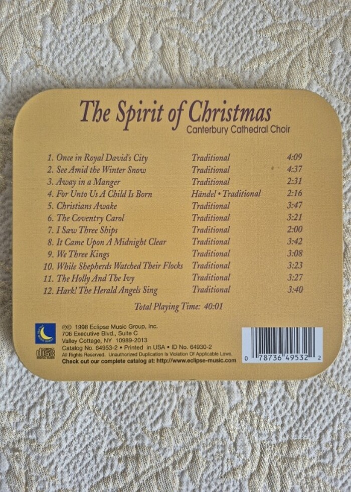 The Spirit of Christmas Şarkıları CD - Görsel 5