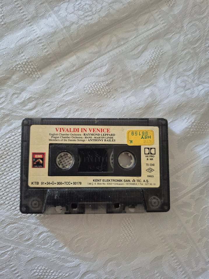 Vivaldi In Venice Kaset Bandı - Görsel 2