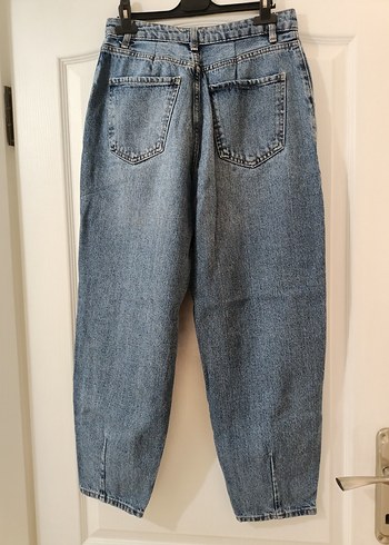 Stradivarius Kadın Mavi Bol Kesim Kot Pantolon