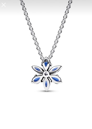 Mavi Çiçekli  Zincir Kolye
Orjinal pandora kolye 
925 gümüş - Görsel 2