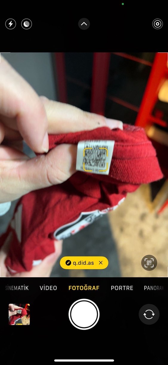 Beşiktaş orijinal forma qr kodlu sona ekledim - Görsel 5