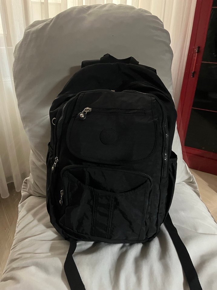 Siyah Kemerli okul çantası - Görsel 2