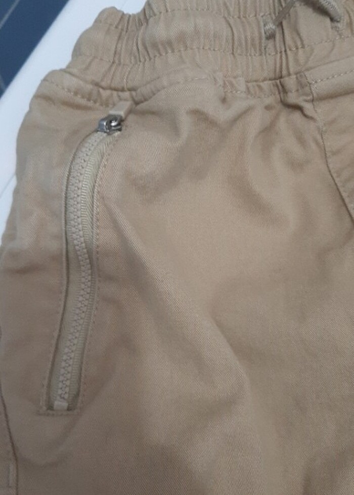 7-8 yas camel renk pantolon  - Görsel 2