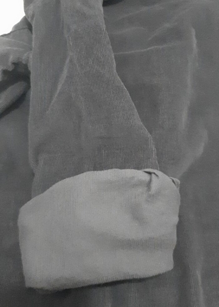 Koyu gri erkek çocuk gömlek  - Görsel 4