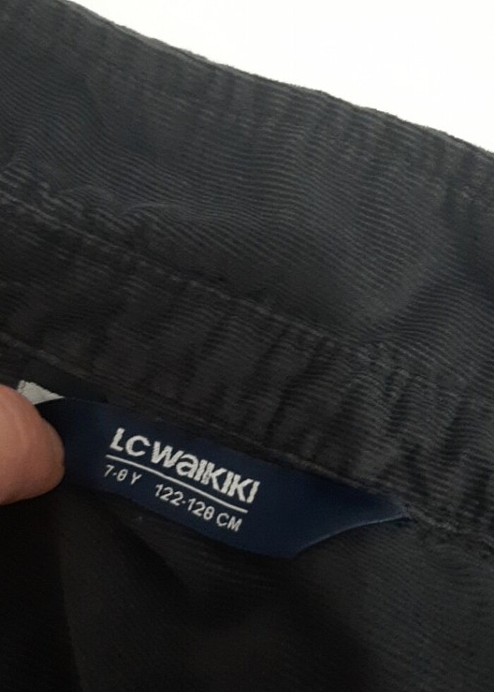 Koyu gri erkek çocuk gömlek  - Görsel 5