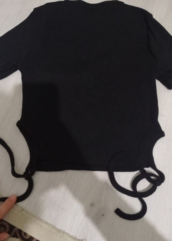 İpli dar crop - Görsel 2