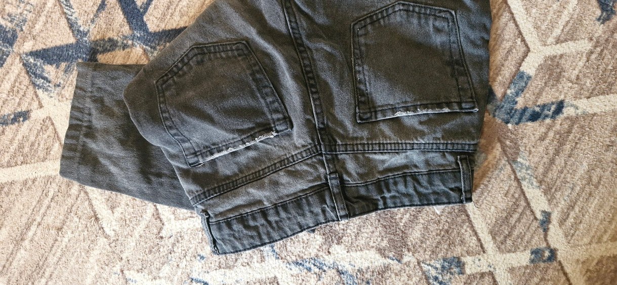 mom jean taşlı jean - Görsel 2