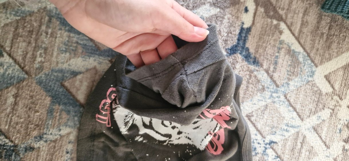 Rock Punk Baskılı Kız Tişörtü - Görsel 5