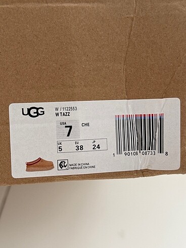 38 Beden kahverengi Renk UGG ayakkabı