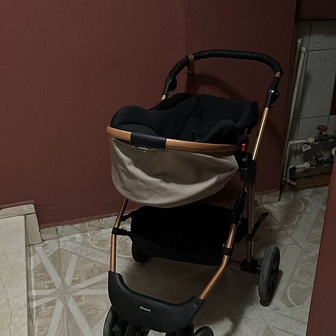 9- 18 kg Beden camel Renk Travel sistem bebek arabası