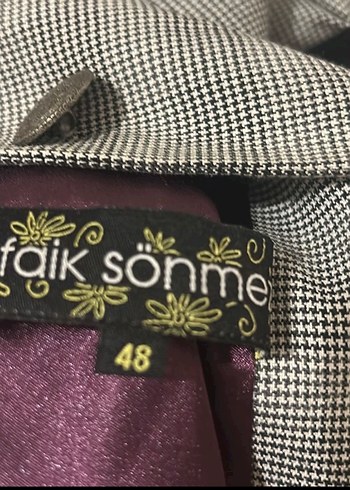 Gri Düğmeli Kadın Blazer Ceket - Görsel 2