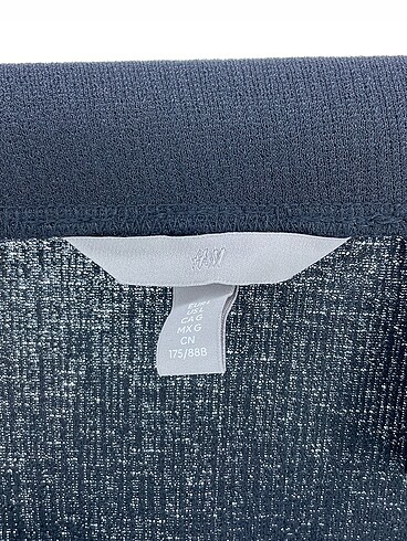 l Beden siyah Renk H&M Midi Etek %70 İndirimli.