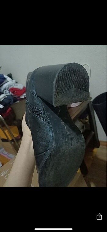 40 Beden siyah Renk Topuklu çizme