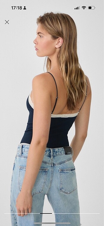 Stradivarius Çıtçıtlı body