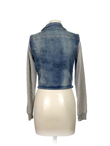 l Beden Stradivarius Kot Ceket %70 İndirimli.