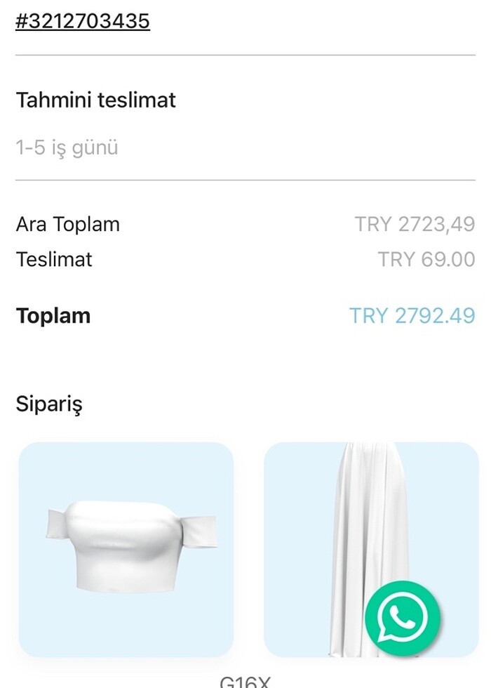 Beyaz kisa abiye elbise - Görsel 3