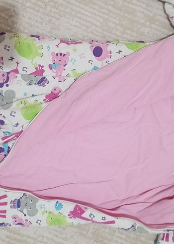 Renkli Desenli Bebek Tulum Uyku Tulumu - Görsel 3