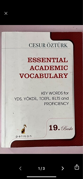 Essential academic vocabulary