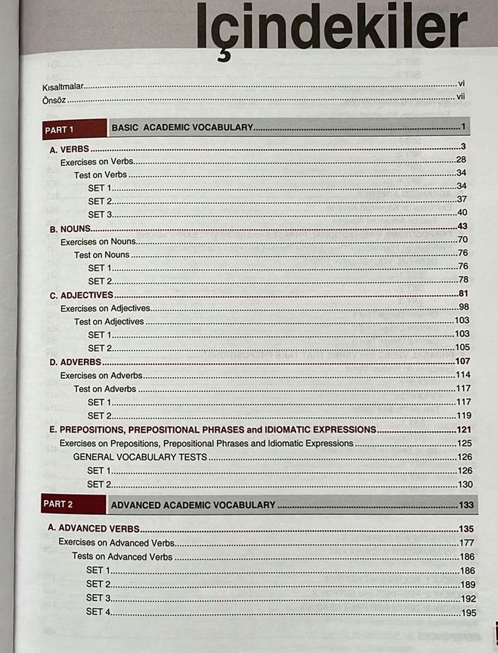 Essential Academic Vocabulary - Cesur Öztürk - Görsel 2