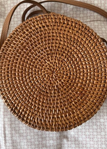 Mango Örgü Yuvarlak Kadın Çapraz Çanta - Görsel 4