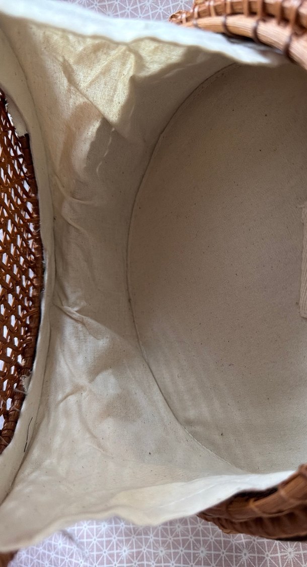 Mango Örgü Yuvarlak Kadın Çapraz Çanta - Görsel 3