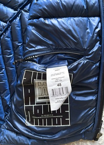 Lufian Lacivert Erkek Şişme Mont - Görsel 3