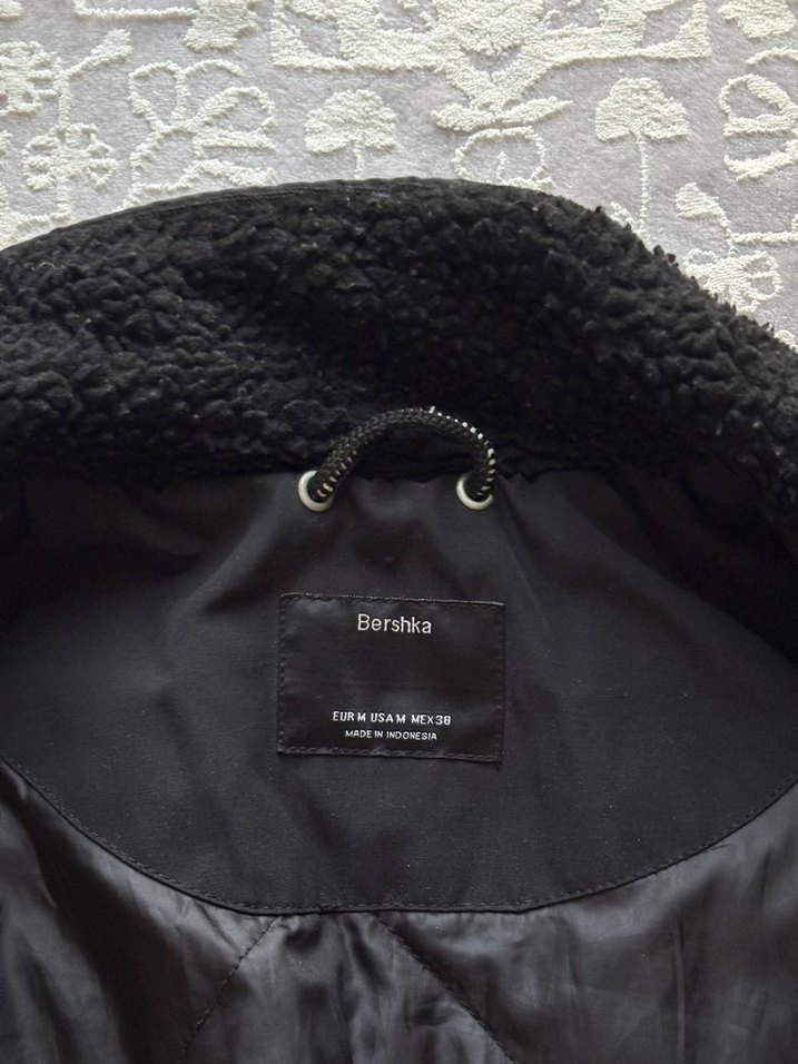 Bershka Leopar Desenli Fermuarlı Erkek Ceket - Görsel 3