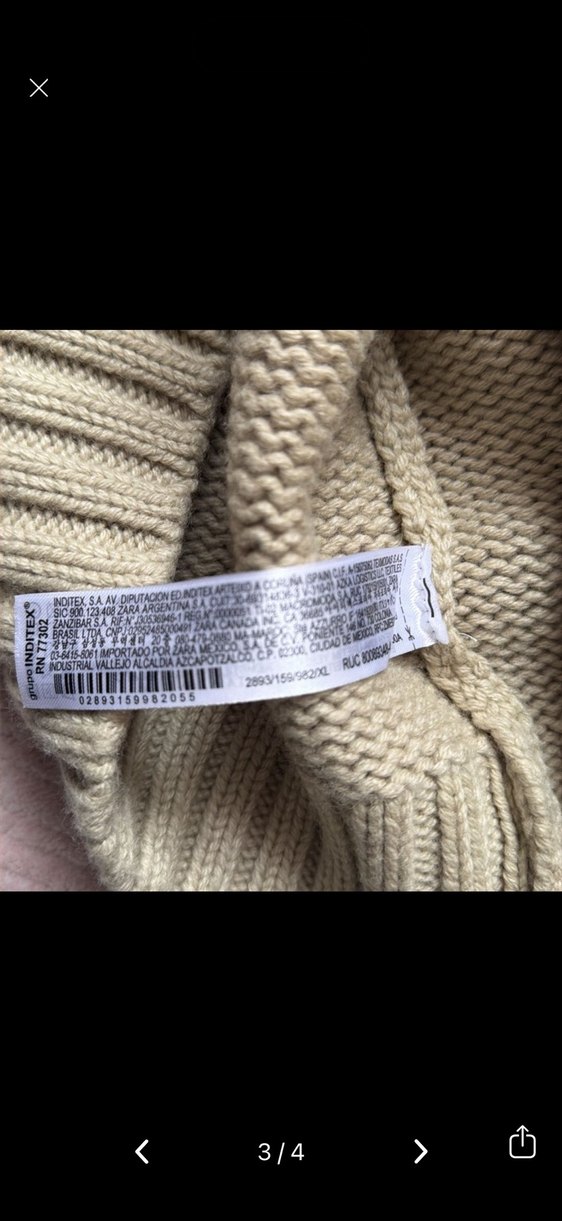 Zara yeşil Triko Kadın Kazak - Görsel 3