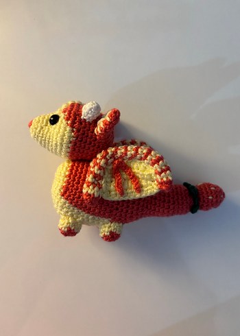 Shortcake dragon örgü - Görsel 6