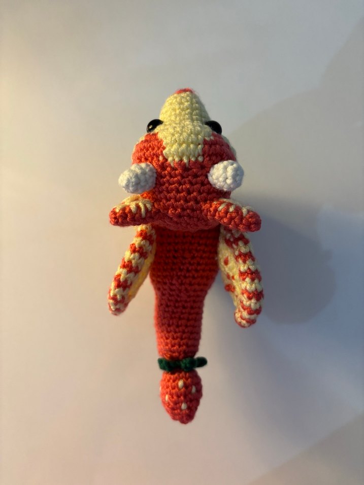 Shortcake dragon örgü - Görsel 5