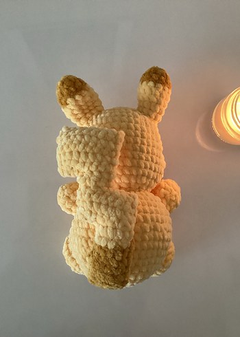 Pikachu örgü peluş - Görsel 3