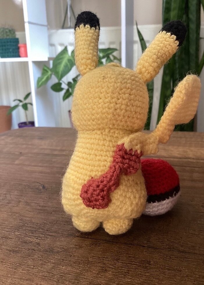 Pikachu örgü - Görsel 3