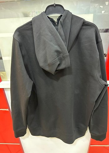 Siyah Fermuarlı Bayan Sweatshirt - Görsel 3