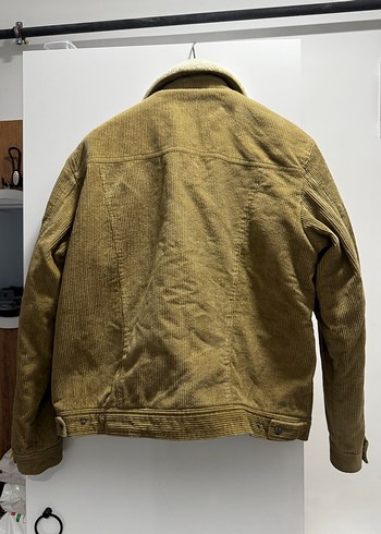 PULL BEAR ERKEK İÇİ YÜNLÜ KADİFE MONT - Görsel 6