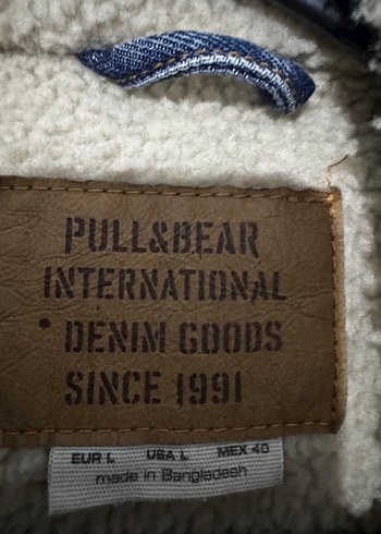 PULL BEAR İÇİ YÜNLÜ ERKEK KOT MONT - Görsel 7