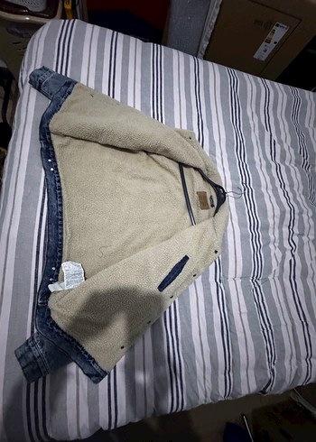 PULL BEAR İÇİ YÜNLÜ ERKEK KOT MONT - Görsel 2