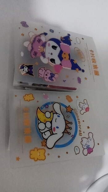 Beden Kuromi cinnamaroll ve my melody binder