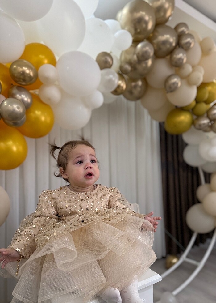 Kız bebek abiye - Görsel 4