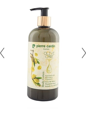  Pierre Cardin 400 ml Olive Care Vücut losyunu 