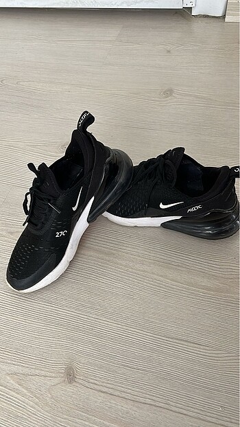 Nike air max 270 siyah kadın spor ayakkabı