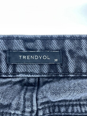 38 Beden gri Renk Trendyol & Milla Jean / Kot %70 İndirimli.
