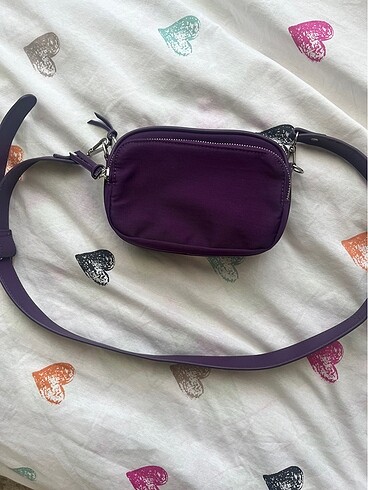 Stradivarius mor çanta
