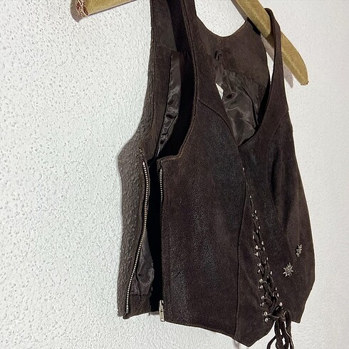 xs Beden kahverengi Renk Vintage