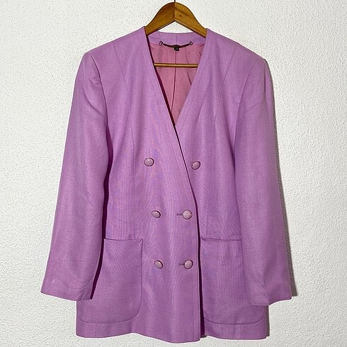 Vintage Lila Blazer Ceket