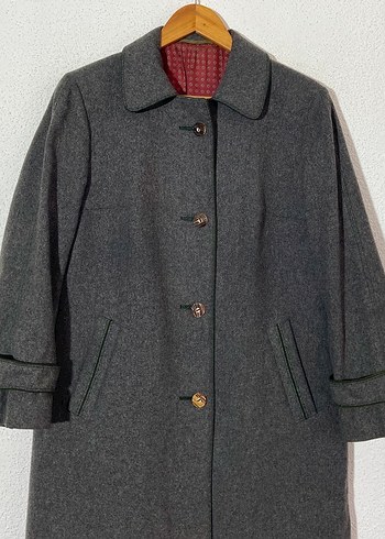 Bicherer Trachten Bavyera Yün Palto - Görsel 3