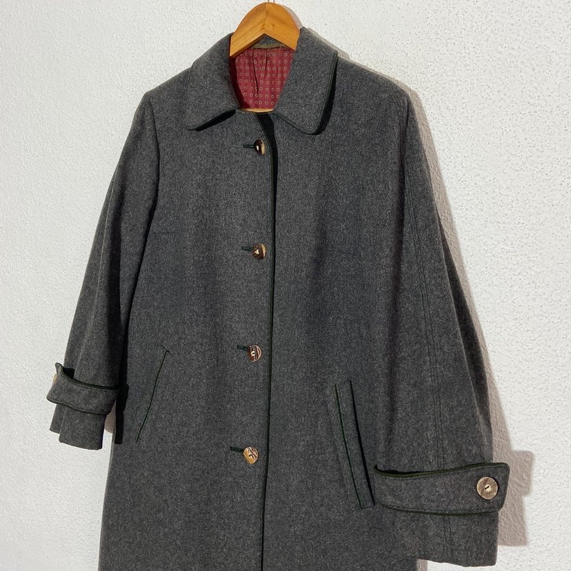 Bicherer Trachten Bavyera Yün Palto - Görsel 4