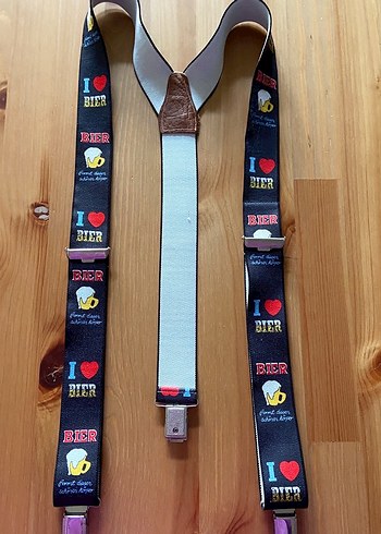 I LoveBier Desenli Pantolon Askısı - Görsel 2