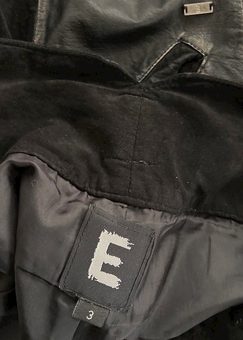 Vintage Süet Deri Pantolon - Görsel 8