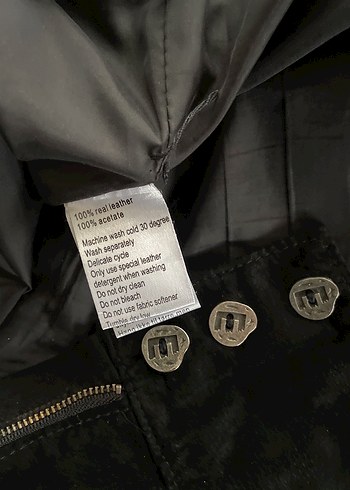 Vintage Süet Deri Pantolon - Görsel 9